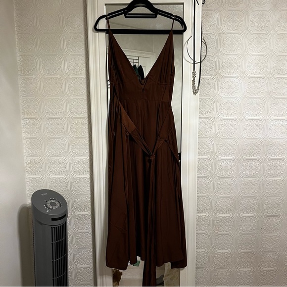 Brown Cocktail Dress - Picture 5 of 6